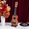 thumbnail image 2 of Práctico soporte de madera para ukelele con marco desmontable para ukelele y violín, 2 of 6