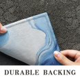 thumbnail image 6 of Blue White Marble Pattern Door Rugs,Washable Non Slip Door Mats Indoor,Decorative Door Mats,Entry Mat Indoor for Entrance,Bedroom,Kitchen,Bathroom,16"x24", 6 of 6