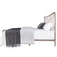 thumbnail image 5 of Home Design Rosette Twin Metal Bed – Pink, Durable Twin Bed, 5 of 10