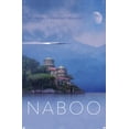 thumbnail image 4 of Star Wars: Naboo - Visit Naboo by Russell Walks 23 Wall Poster with Pushpins, 22.375" x 34", 4 of 4