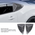thumbnail image 3 of Pair of Rear Side Window Louver Air Vent Left Right Window Shutter Cover Trim Replacement for GT86 BRZ 2013-2020, 3 of 7