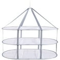 thumbnail image 2 of SHISUYAN Windproof Design Hanging Dryer 3-Tier Shoes Clothes Hanging Dryer Mesh Drying Rack, 2 of 3