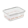 thumbnail image 5 of The Pioneer Woman Painted Meadow 4-Cup Rectangle Tritan Food Storage Containers with Tritan Lid, Set of 2, 5 of 10