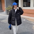 thumbnail image 1 of Double-sided Cotton Thickened Collar Cotton-padded Coat Short Bread Suit Loose Jacket, 1 of 5
