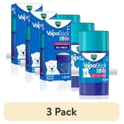 (3 pack) Vicks Vapo Stick Kids, Soothing Non-Medicated Vapor Rub for Children with Menthol Scent, 1 Count