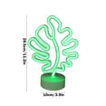 thumbnail image 3 of Zxsyw LED Neon Light - Decorative Foliage Atmosphere Light, USB & Battery Powered Room Ambiance for Home Decor and Party Decorations, Ideal Wall Art for Indoor Design, 3 of 5