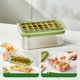 thumbnail image 2 of Molde de presión para hacer hielo casero para refrigerador, bandeja de silicona de grado alimenticio para cubitos de hielo, para hervidor de agua, botella de agua, formas de hielo DIY para bebidas,, 2 of 7