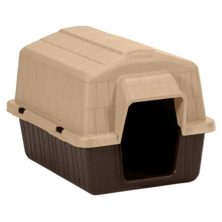 Dog House Blind - Aspen Pet Petbarn 3 Plastic Dog House, Up To 15 Lbs