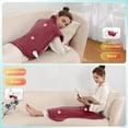 thumbnail image 5 of MaxKare Ultra Soft Heating Pad with 4 Heat Settings & Auto Shut-off for Full Body Stress Relief, 24"x33" - Red, 5 of 12