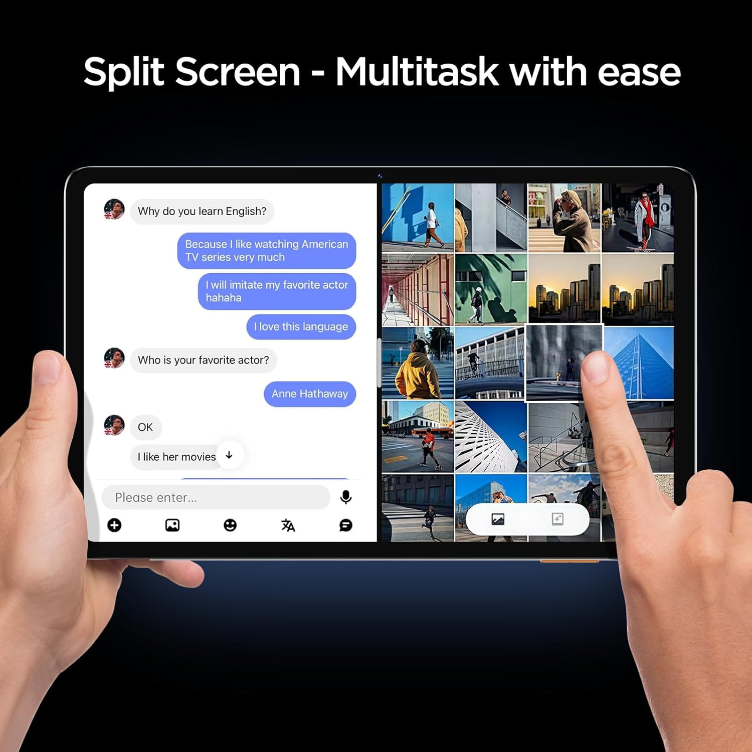 Callsky Android Tablet, 10.1 inch Android 15 Tablet with Octa-core Processor, RAM 12GB, ROM 64GB(Up to 2 TB), 800x1280 Resolution, WiFi 6 & Bluetooth, Dual Speakers, 5MP+8MP, 6000mAh, White