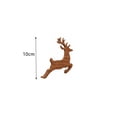 thumbnail image 3 of 3D Light-Up Wooden Reindeer Christmas Decor, Warm Backlit Glow Handmade Real Wood LED Reindeer Christmas Wall Decor, for Living Room, Bedroom, Fireplace(1Pcs), 3 of 7