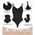thumbnail image 3 of MANIFIQUE Women's Backless Shapewear Bodysuit Tummy control Thong Body Shaper Sleeveless Compression Tanks Tops, 3 of 6