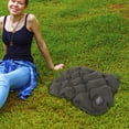 thumbnail image 4 of Almohadilla inflable para campamento para almohadillas de viaje de viaje cojín con almohadilla inflable plegable, 4 of 5