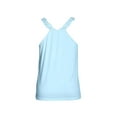 thumbnail image 2 of Keeccty Women Splice Lace Camisole Slim Tee Sleeveless Undershirts Casual Tank Tops, 2 of 4