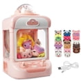 thumbnail image 1 of Mini máquina expendedora Claw Machine Tracpos con 20 juguetes de peluche para niños, 1 of 7