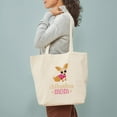 thumbnail image 3 of CafePress - Chihuahua Mom Tote Bag - Unisex Canvas Tote Bag, Beige, 1-Piece, 3 of 7