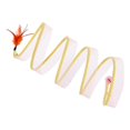 thumbnail image 3 of thinsony Cat Tunnel Collapsible Pet Interactive Toy Small Animals Portable for Kitten, 3 of 9