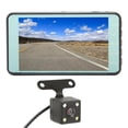 thumbnail image 1 of Car DVR,4in Screen Car Dash Dual Dash Cam Car Dash Cam Convenient Use, 1 of 14