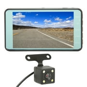 LaMaz 4in Screen Car Dash Cam 1080P G Sensor 170 Wide Angle Loop Recording Motion Detection DVR X96