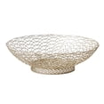 thumbnail image 1 of Frutero de hierro dorado para una decoración elegante del hogar y aperitivos Glamour dorado, 1 of 5
