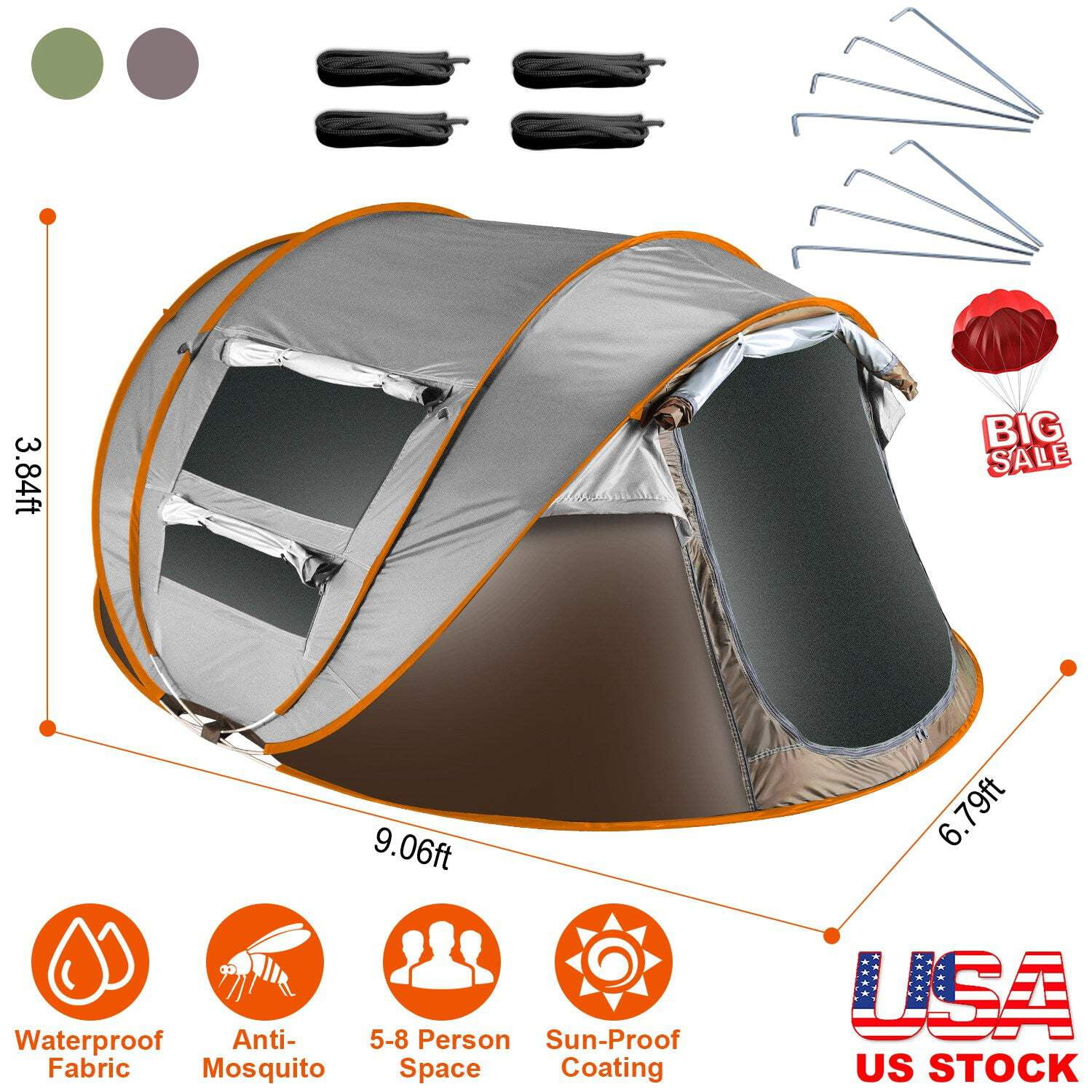 Waterproof Instant Setup Tent