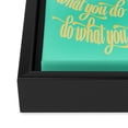 thumbnail image 3 of Society6 Do What You Love by Allyson Johnson Framed Art Canvas, 3 of 3