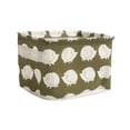 thumbnail image 2 of Hyknon Fabric Storage Basket with Handles, 7.9x6.3x5.1 Inch, Decorative Organizer Bins for Closet Bedroom Toys Books Home Organization, 2 of 7