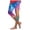 Sky Blue, variant on vigerkar Capri Pants for Women Vintage Boho Floral Printed Yoga Leggings Casual Summer High Waisted Knee Length Pants (Sky Blue, S)