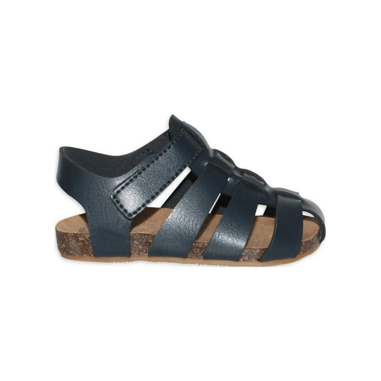 Wonder Nation Baby Boy Fisherman Sandals Sizes 2 6 Walmart
