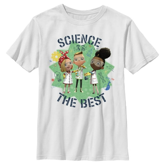 Boy's Ada Twist, Scientist It's The Best Together Graphic Tee White Small