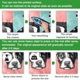 thumbnail image 7 of Funny Puppy and Kitten Faces Color Blocks Entryway Rug, 2x3 Area Rug Indoor Door Mat Non-slip Washable Floor Carpet Rug for Bedroom Office Dining Room Bathroom, 7 of 7