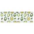 thumbnail image 6 of Yayeee Kitchen Valance Rod Pocket 54" x 18" Living Room Window Curtain, Avocado, 6 of 6