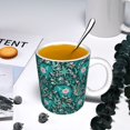 thumbnail image 5 of Yiaed Lephants in the Jungle Print Ceramics Coffee,Large Handle Design,Extra Large Tea and Coffee Cup for Office and Home Mugs, 5 of 6