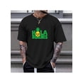 thumbnail image 3 of Camiseta con estampado de piña de Hola Beaches - 100 % algodón de 180 g/m², unisex, informal, para hombre y mujer, con un divertido diseño de vacaciones de verano, cómoda para todo el año, lavable a m, 3 of 6