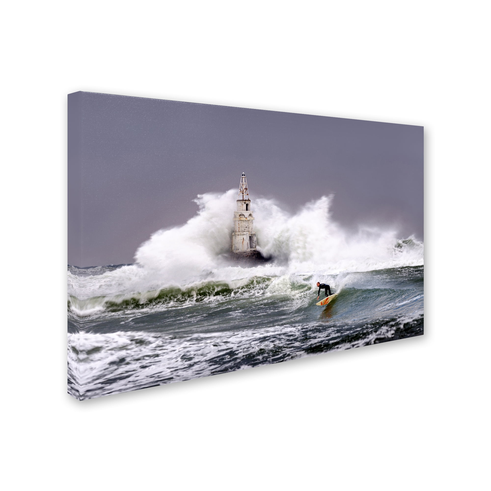 Milen Dobrev 'Advanced Surfing' Canvas Art