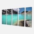 thumbnail image 2 of Crystal Clear Mountain Lake - Impression sur Toile Paysage, 2 of 3