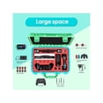thumbnail image 2 of Étui de Transport pour Nintendo Switch, Étui de Voyage Professionnel de Luxe Étanche, Doublure Souple, Étui Rigide pour Nintendo Switch, Modèle OLED, Console, Manette Pro et Accessoires, 2 of 7