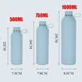 thumbnail image 4 of 1000ml Double Wall Stainless Steel Vacuum Cup Water Bottle Silicone Handle Thermos Bottle Keep Hot & Cold Insulated Vacuum Flask (K,750ml), 4 of 7