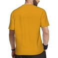 thumbnail image 2 of Wukai Goldenrod Print Men's Short-Sleeved Mesh T-Shirt,Quick-Dry Short Sleeve Workout T-Shirt-X-Large, 2 of 8