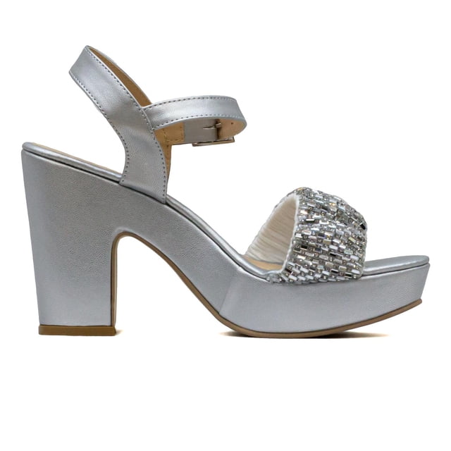 Zapatilla Para Mujer Zmexico 7032 plateado 24.5