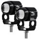 thumbnail image 1 of Motorcycle Led Headlight Projector Lens Dual Color Atv Scooter Driving For Cafe Light Auxiliary Lam, 1 of 5