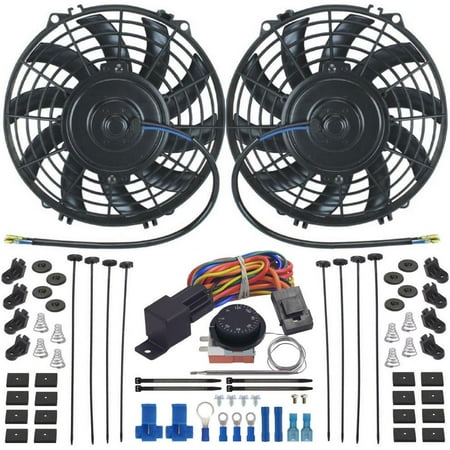 Dual Radiator Cooling Fan - American Volt Dual 9