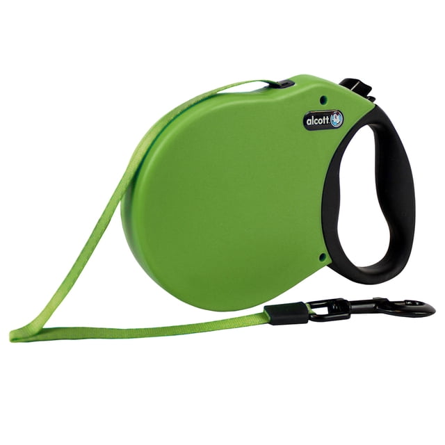 Alcott Adventure Retractable Leash - Green - X-Small