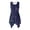 Science Formula Print, variant on HELLHERO Ladies Irregular Hem Casual Dress, Colorful Science Formula Asymmetric Sleeveless Sundress, with side pockets Summer Sleeveless Midi Dress for Dating Beach