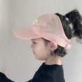 thumbnail image 5 of Grblisyd Girls Bow Tie Baseball Cap Kids Embroidered Hat Adjustable Cotton Travel Sun Hats, 5 of 5
