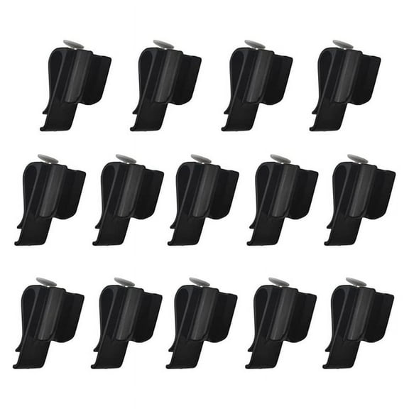 20Pcs Golf Club Storage Clip Plastic Golf Putter Clip Organizer Ball Clubs Golf Accessories for Golfers Black,20 x Golf Putter Clips,black