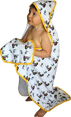 large hooded bath towels for toddlers
