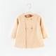 thumbnail image 3 of Gibobby Abrigos de invierno para niños y niñasNiños pequeños bebés niñas niños invierno sólido manga larga botón capa tipo ropa abrigo chaqueta(Beige, 3-4 Años), 3 of 4
