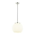 thumbnail image 3 of Innovations Lighting - White Venetian - 1 Light Stem Hung Pendant In Modern, 3 of 7