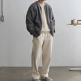 thumbnail image 6 of Fashion Trendy Ins Trendy Knitted Cardigan Men's Sweater, 6 of 7